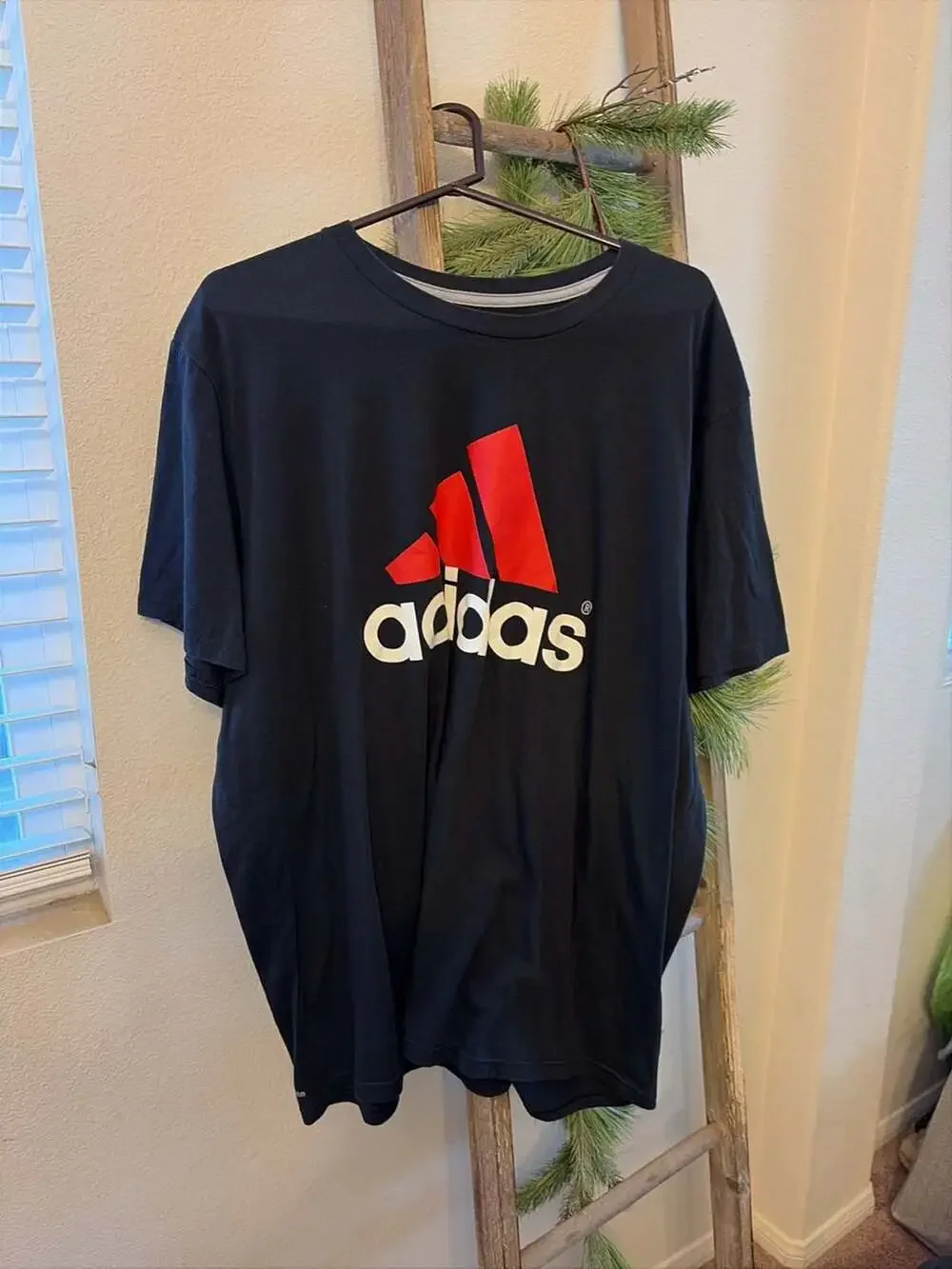 Adidas The Go-To Performance Tee Black Graphic T-Shirt Size 3X